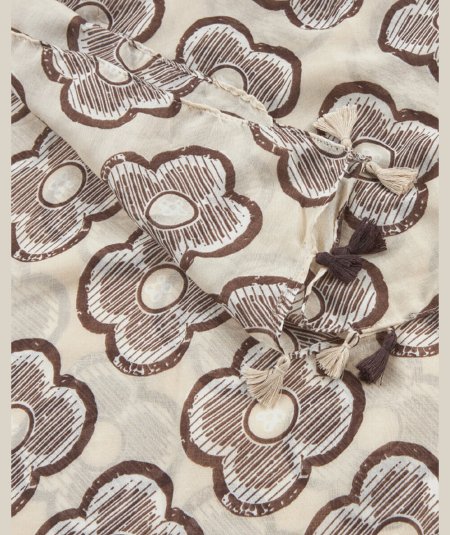 Scialle Nero Verde Fashion 03-0002533