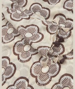 Scialle Nero Verde Fashion 03-0002533