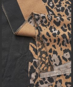 Sciarpa Marrone Verde Fashion 06-0001344