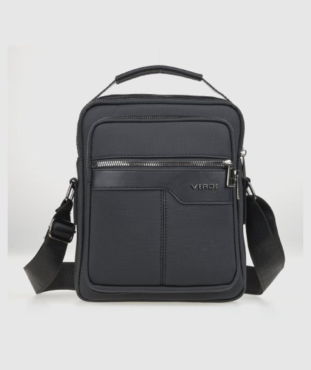 Borsa Uomo Nero Verde Fashion 13-0000161