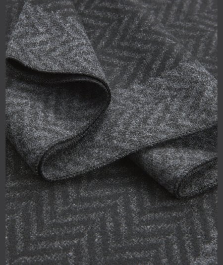 Sciarpa Uomo Nero Verde Fashion 59-0000101