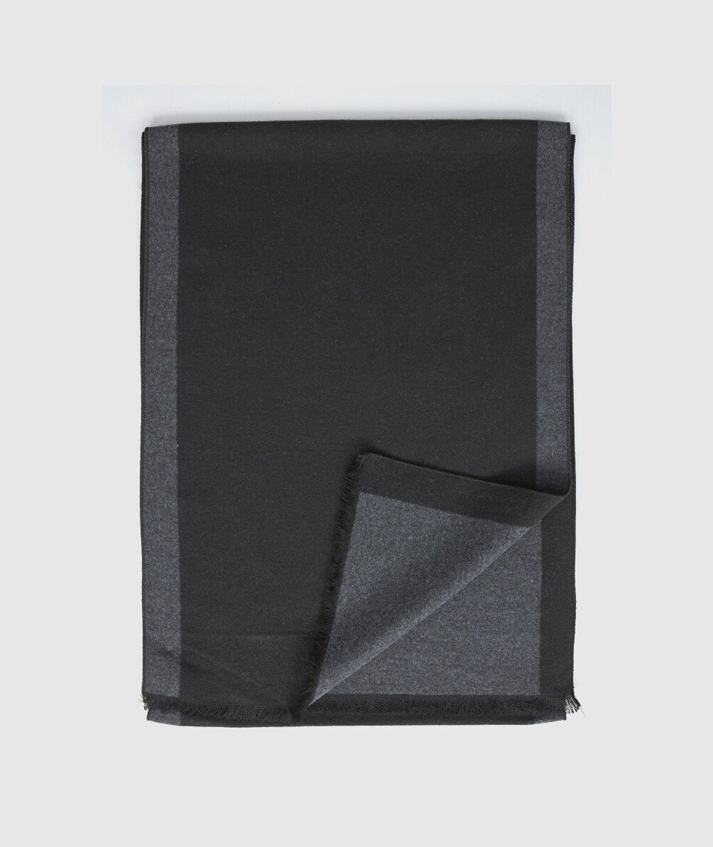 Sciarpa Uomo Nero Verde Fashion 59-0000105