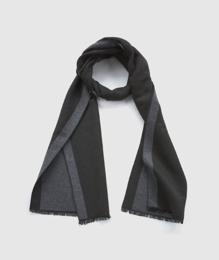 Sciarpa Uomo Nero Verde Fashion 59-0000105