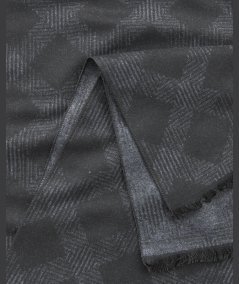 Sciarpa Uomo Nero Verde Fashion 59-0000111