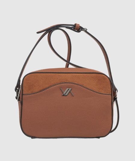 Tracolla Verde 16-0008090 Nero - Crossbody Borsa Crossbody Nero Verde. Minimalis