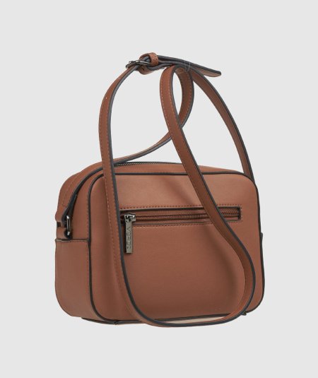 Tracolla Verde 16-0008090 Nero - Crossbody Borsa Crossbody Nero Verde. Minimalis