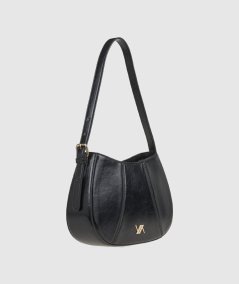 Borsa a Spalla Verde 16-0008122 Nero - Shoulder Bag Shoulder Bag Nero Verde. Rig