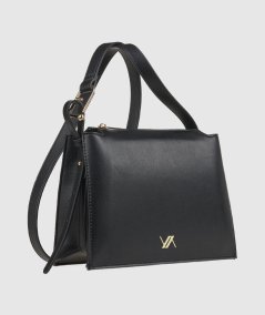 Tracolla Verde 16-0008128 Nero - Crossbody Borsa Crossbody Nero Verde. Semplicit