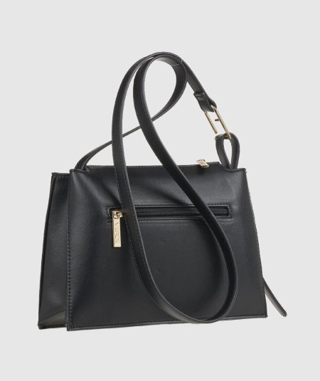 Tracolla Verde 16-0008128 Nero - Crossbody Borsa Crossbody Nero Verde. Semplicit