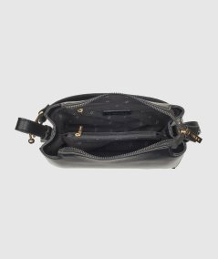 Tracolla Verde 16-0008128 Nero - Crossbody Borsa Crossbody Nero Verde. Semplicit