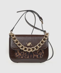 Tracolla Verde 16-0008139 Nero - Crossbody Borsa Crossbody Nero Verde. La tasca