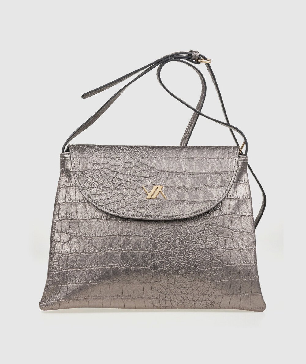 Tracolla Verde 16-0008155 Nero - Crossbody Borsa Crossbody Nero Verde. La pochet