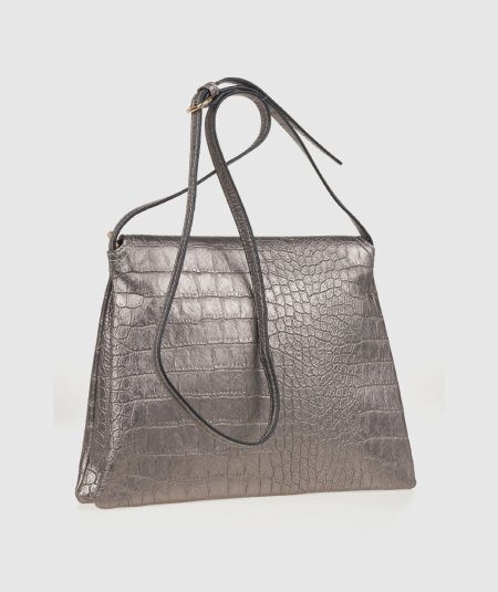 Tracolla Verde 16-0008155 Nero - Crossbody Borsa Crossbody Nero Verde. La pochet