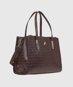 Borsa Tote Verde 16-0008162 Nero - Shopper Tote Bag Nero linea Verde. Basic con