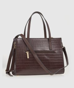 Borsa Tote Verde 16-0008162 Nero - Shopper Tote Bag Nero linea Verde. Basic con