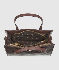 Borsa Tote Verde 16-0008162 Nero - Shopper Tote Bag Nero linea Verde. Basic con