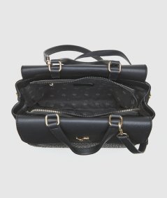 Borsa Tote Verde 16-0008175 Nero - Shopper Tote Bag Nero linea Verde. Dettagli a