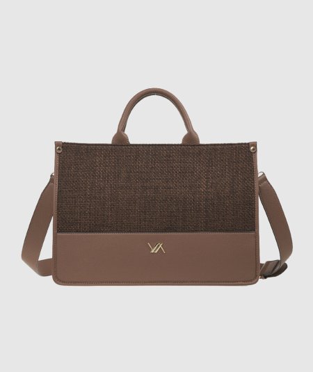 Borsa Tote Verde 16-0008180 Nero - Shopper Tote Bag Nero linea Verde. Semplicità