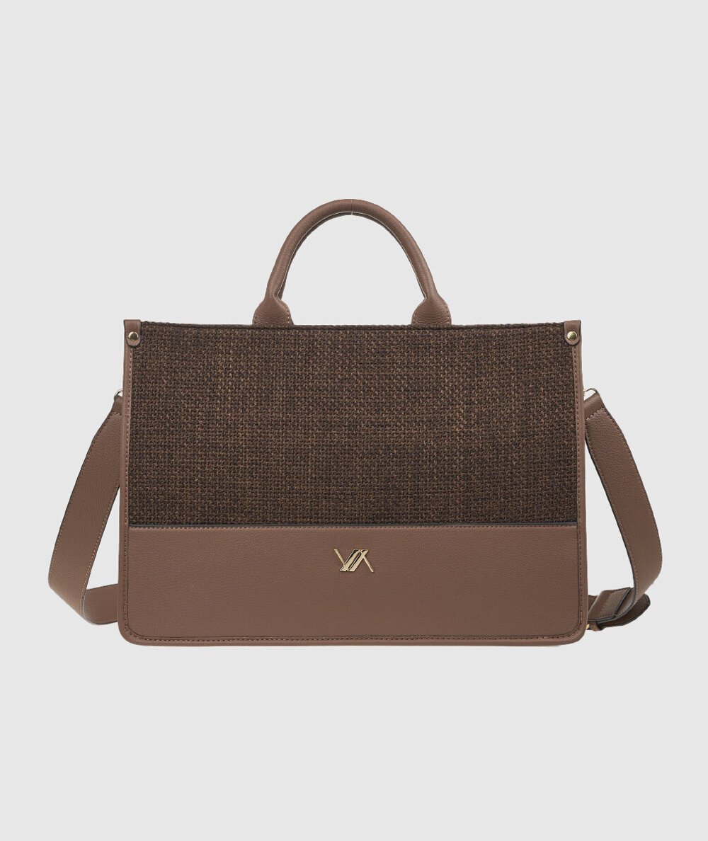 Borsa Tote Verde 16-0008180 Nero - Shopper Tote Bag Nero linea Verde. Semplicità