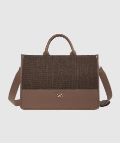 Borsa Tote Verde 16-0008180 Nero - Shopper Tote Bag Nero linea Verde. Semplicità