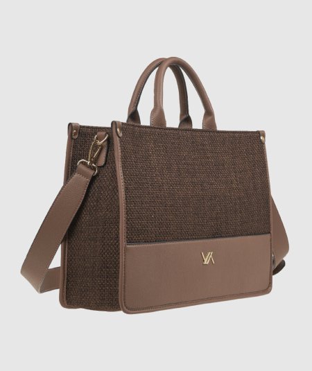 Borsa Tote Verde 16-0008180 Nero - Shopper Tote Bag Nero linea Verde. Semplicità