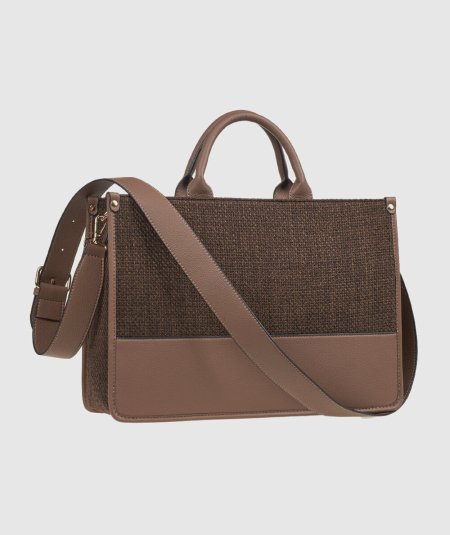 Borsa Tote Verde 16-0008180 Nero - Shopper Tote Bag Nero linea Verde. Semplicità