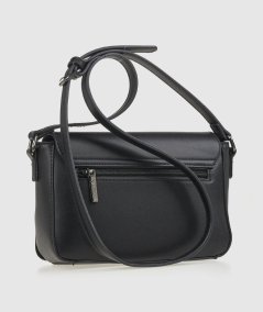 Tracolla Verde 16-0008187 Nero - Crossbody Borsa Crossbody Nero Verde. Moderna e