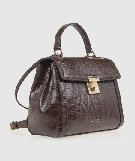 Borsa Tote Verde 16-0008212 Nero - Shopper Tote Bag Nero linea Verde. La shopper