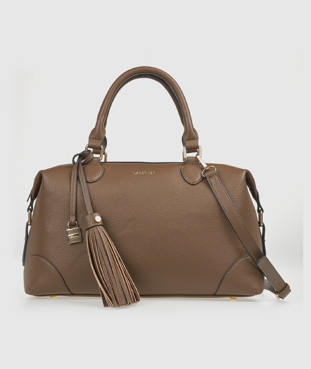 Borsa Tote Verde 16-0008214 Tortora - Shopper Tote Bag Tortora linea Verde. Alte