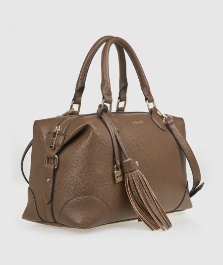 Borsa Tote Verde 16-0008214 Tortora - Shopper Tote Bag Tortora linea Verde. Alte