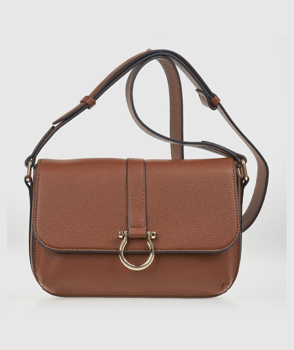 Tracolla Verde 16-0008215 Tortora - Crossbody Borsa Crossbody Tortora Verde. Ele