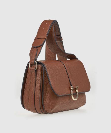 Tracolla Verde 16-0008215 Tortora - Crossbody Borsa Crossbody Tortora Verde. Ele