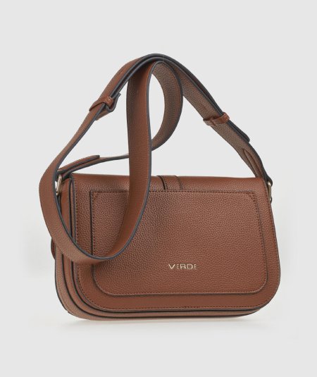 Tracolla Verde 16-0008215 Tortora - Crossbody Borsa Crossbody Tortora Verde. Ele