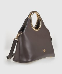 Borsa Tote Verde 16-0008252 Nero - Shopper Tote Bag Nero linea Verde. Lavorazion