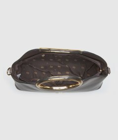 Borsa Tote Verde 16-0008252 Nero - Shopper Tote Bag Nero linea Verde. Lavorazion