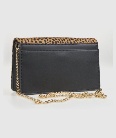 Tracolla Verde 16-0008263 Nero - Crossbody Borsa Crossbody Nero Verde. Indispens