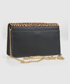 Tracolla Verde 16-0008263 Nero - Crossbody Borsa Crossbody Nero Verde. Indispens