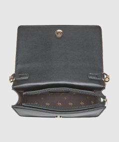 Tracolla Verde 16-0008263 Nero - Crossbody Borsa Crossbody Nero Verde. Indispens