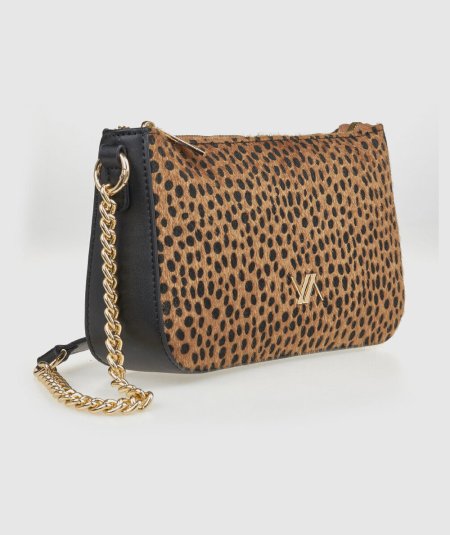 Tracolla Verde 16-0008264 Nero - Crossbody Borsa Crossbody Nero Verde. Eleganza