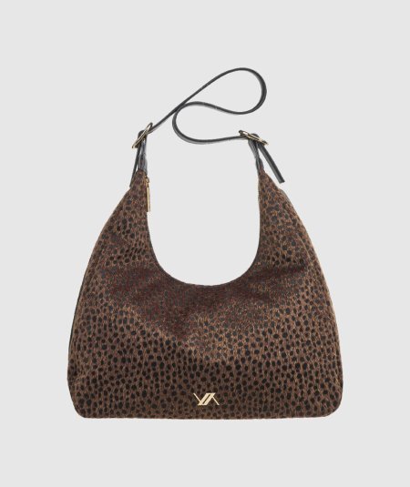 Borsa a Spalla Verde 16-0008265 Maculato - Shoulder Shoulder Bag Maculato Verde.