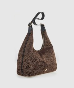 Borsa a Spalla Verde 16-0008265 Maculato - Shoulder Shoulder Bag Maculato Verde.