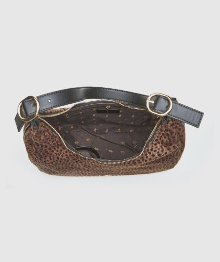 Borsa a Spalla Verde 16-0008265 Maculato - Shoulder Shoulder Bag Maculato Verde.