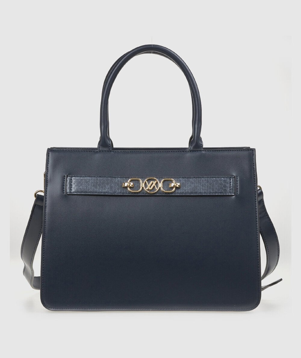 Borsa Tote Verde 16-0008270 Nero - Shopper Tote Bag Nero linea Verde. Eleganza f