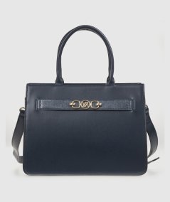 Borsa Tote Verde 16-0008270 Nero - Shopper Tote Bag Nero linea Verde. Eleganza f