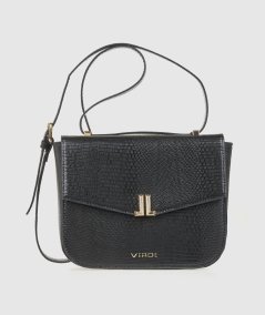 Tracolla Verde 16-0008272 Nero - Crossbody Borsa Crossbody Nero Verde. Minimal c