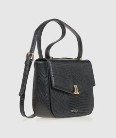 Tracolla Verde 16-0008272 Nero - Crossbody Borsa Crossbody Nero Verde. Minimal c