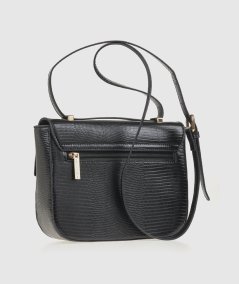 Tracolla Verde 16-0008272 Nero - Crossbody Borsa Crossbody Nero Verde. Minimal c