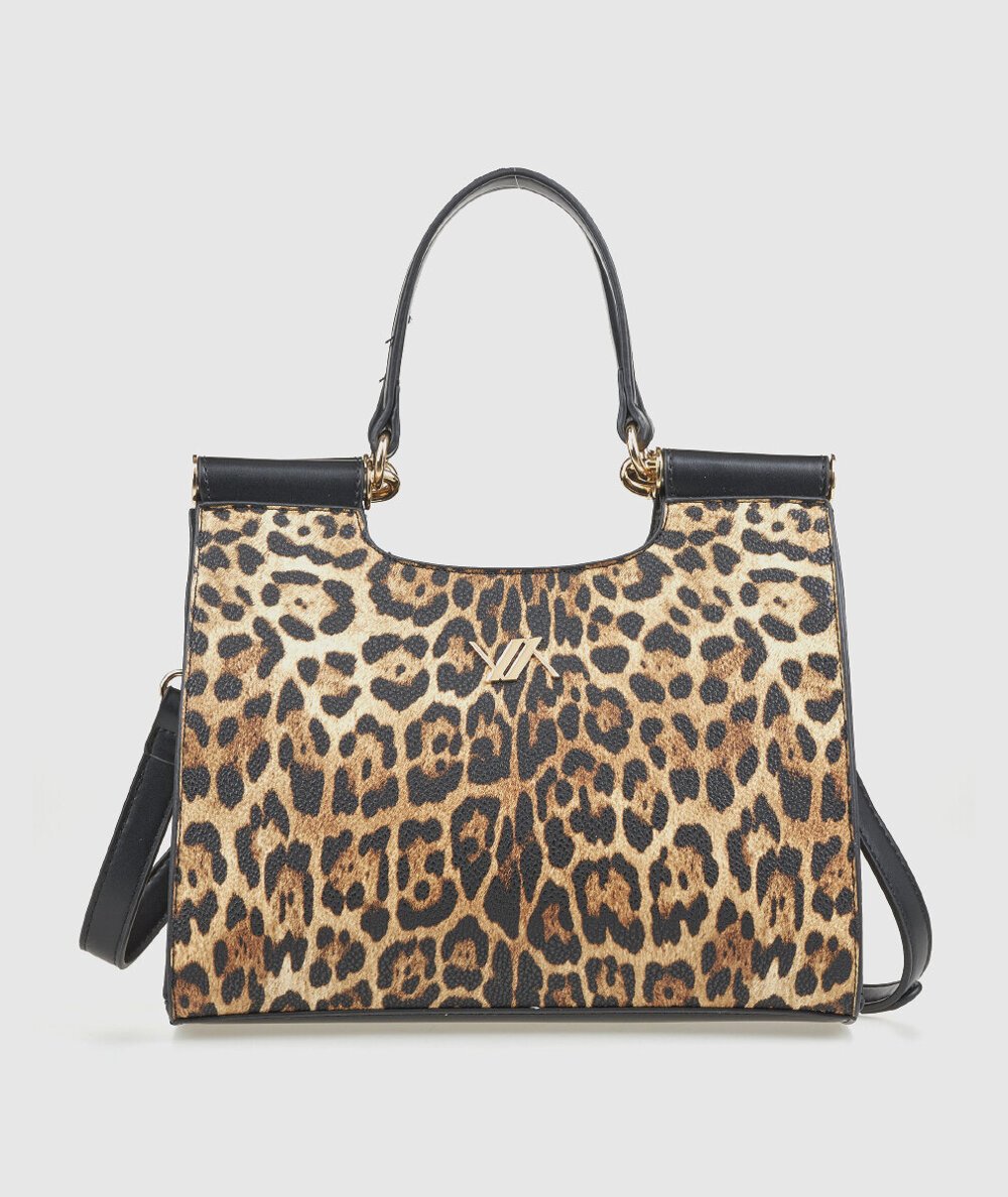 Borsa Tote Maculata Verde Fashion 16-0008280