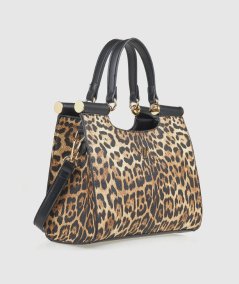 Borsa Tote Maculata Verde Fashion 16-0008280