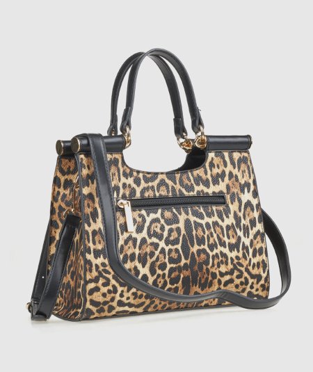 Borsa Tote Maculata Verde Fashion 16-0008280